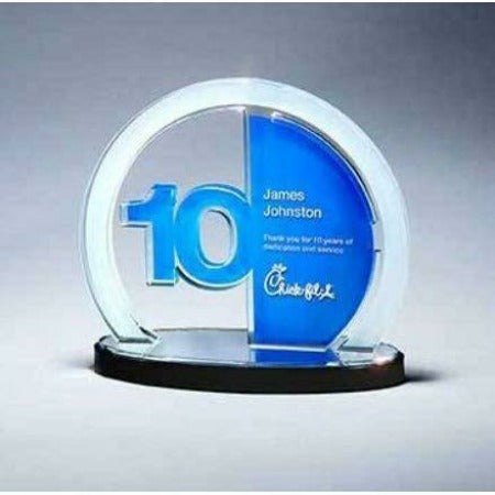 10 Year Anniversary Achievement Award